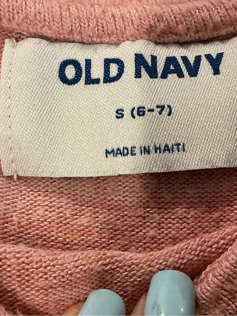 Old Navy Heathered Dusty Pink Crewneck Sweatshirt